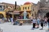 Rhodos Stadt - Eulenbrunnen am Hippokratesplatz