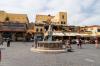Rhodos Stadt - Eulenbrunnen am Hippokratesplatz