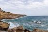 Stürmische Küste von Kallithea