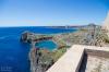 Blick von der Akropolis von Lindos