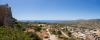 Blick vom Kastro Asklipio über die Landschaft bis zur Ostküste